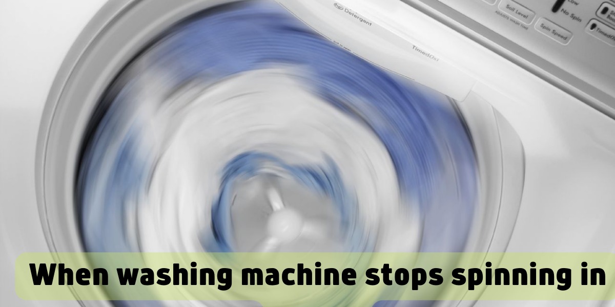 Washing Machine Stops Spinning